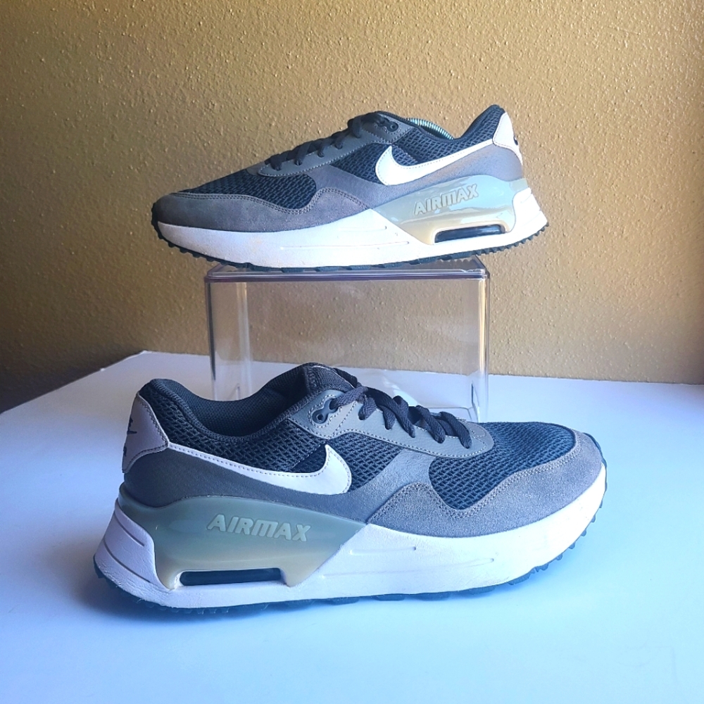 Nike Air Max SYSTM DK Smoke Grey/White Gris Fume Fonce - Men Size 12